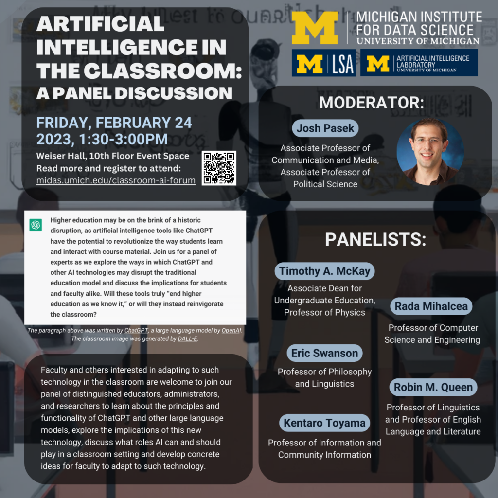 Artificial Intelligence In The Classroom - U-M Ross Business+Tech